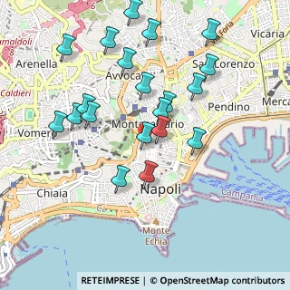 Mappa Piazza Montecalvario, 80134 Napoli NA, Italia (1.059)
