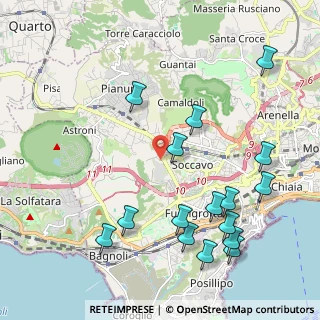 Mappa Cupa Sant'Iacono, 80126 Napoli NA, Italia (2.62438)