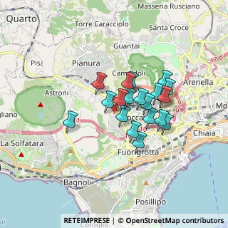 Mappa Cupa Sant'Iacono, 80126 Napoli NA, Italia (1.3575)