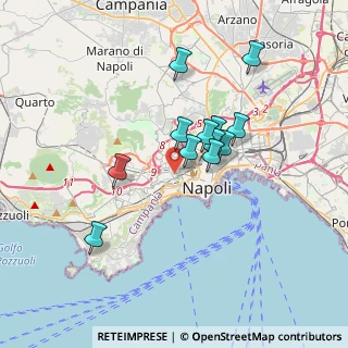 Mappa Via Andrea Vaccaro, 80129 Napoli NA, Italia (3.02)