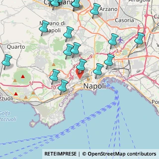 Mappa Via Andrea Vaccaro, 80129 Napoli NA, Italia (5.885)