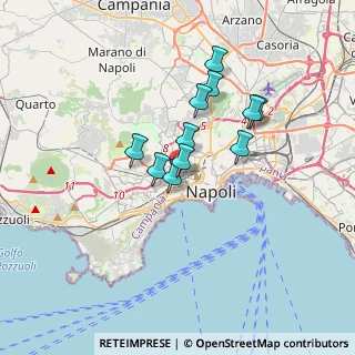 Mappa Via Andrea Vaccaro, 80129 Napoli NA, Italia (2.77364)