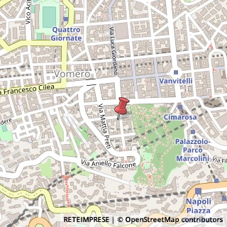 Mappa Via Luca Giordano, 15, 80127 Napoli, Napoli (Campania)