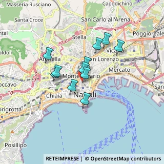 Mappa Via Portacarrese a Montecalvario, 80134 Napoli NA, Italia (1.38455)
