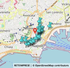 Mappa Via Portacarrese a Montecalvario, 80134 Napoli NA, Italia (0.5615)