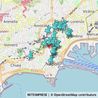 Mappa Via Portacarrese a Montecalvario, 80134 Napoli NA, Italia (0.6545)