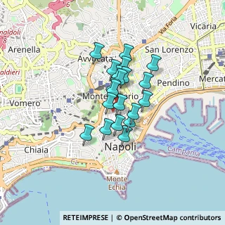 Mappa Via Portacarrese a Montecalvario, 80134 Napoli NA, Italia (0.589)