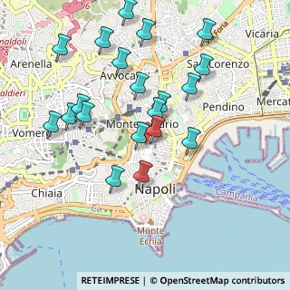 Mappa Via Portacarrese a Montecalvario, 80134 Napoli NA, Italia (1.0695)