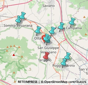 Mappa Via II Cortile Caramagni, 80047 San Giuseppe Vesuviano NA, Italia (3.73818)