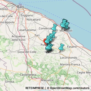 Mappa Via Cucurruzzolo, 70017 Putignano BA, Italia (11.2475)