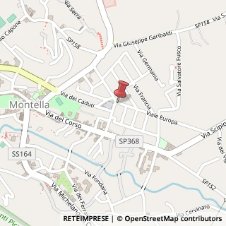 Mappa Via Dietro Corte, 34, 83048 Montella, Avellino (Campania)