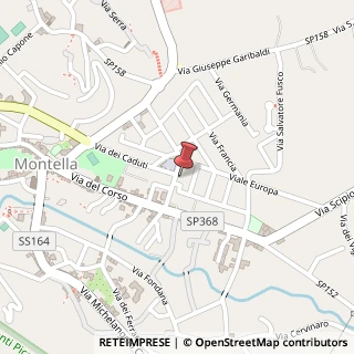 Mappa Via Dietro Corte, 13, 83048 Montella, Avellino (Campania)