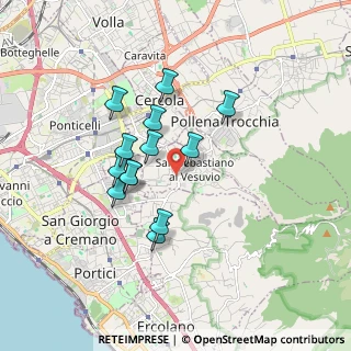Mappa Masseria Cangiano, 80040 San Sebastiano Al Vesuvio NA, Italia (1.55846)