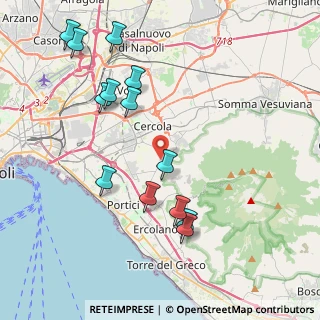 Mappa Masseria Cangiano, 80040 San Sebastiano Al Vesuvio NA, Italia (4.69231)