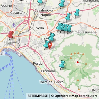 Mappa Masseria Cangiano, 80040 San Sebastiano Al Vesuvio NA, Italia (4.64692)
