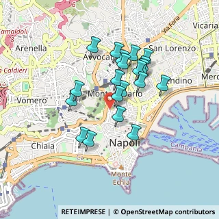 Mappa Via Emanuele de Deo, 80132 Napoli NA, Italia (0.7955)