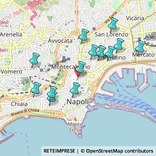 Mappa Via Armando Diaz, 80132 Napoli NA, Italia (1.05786)