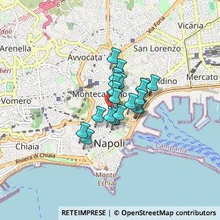 Mappa Via Armando Diaz, 80132 Napoli NA, Italia (0.533)