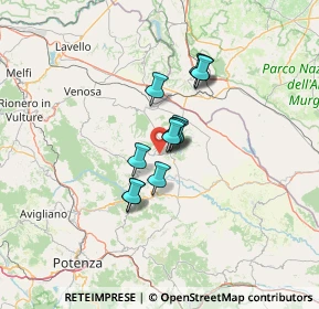 Mappa Contrada Viscigliola, 85013 Genzano di Lucania PZ, Italia (9.13)