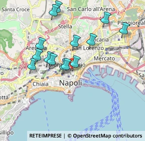 Mappa Piazza Carità, 80134 Napoli NA, Italia (1.88429)