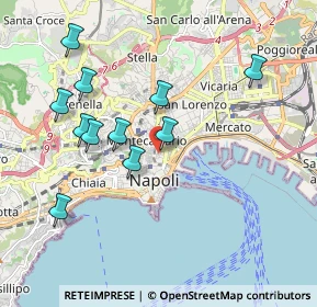 Mappa Piazza Carità, 80134 Napoli NA, Italia (2.04545)
