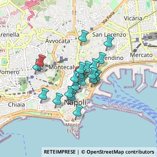 Mappa Piazza Carità, 80134 Napoli NA, Italia (0.6845)
