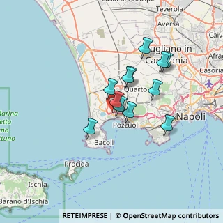 Mappa Via Seneca, 80078 Pozzuoli NA, Italia (5.73917)