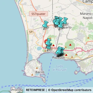 Mappa Via Seneca, 80078 Pozzuoli NA, Italia (3.41667)