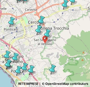 Mappa Piazza della Concordia, 80040 San Sebastiano al Vesuvio NA, Italia (3.31813)