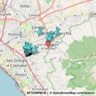 Mappa Piazza della Concordia, 80040 San Sebastiano al Vesuvio NA, Italia (1.851)