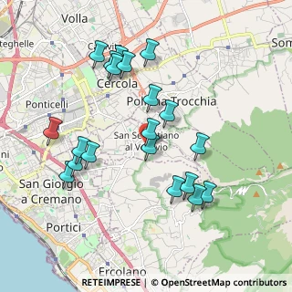 Mappa Via Plinio il Vecchio, 80040 San Sebastiano Al Vesuvio NA, Italia (2.0635)