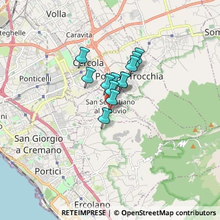 Mappa Piazza della Concordia, 80040 San Sebastiano al Vesuvio NA, Italia (1.085)
