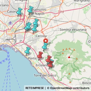 Mappa Via Plinio il Vecchio, 80040 San Sebastiano Al Vesuvio NA, Italia (4.58667)