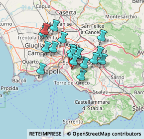 Mappa Piazza della Concordia, 80040 San Sebastiano al Vesuvio NA, Italia (10.54056)