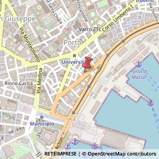 Mappa Via Alcide de Gasperi, 55, 80133 Napoli, Napoli (Campania)