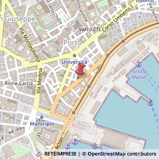Mappa Via Alcide de Gasperi, 37-38, 80133 Napoli, Napoli (Campania)