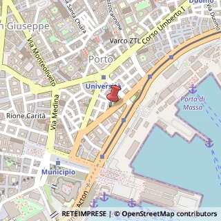 Mappa Via Alcide de Gasperi, 45, 80133 Napoli, Napoli (Campania)