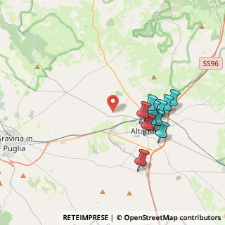 Mappa Via Corato cs, 70022 Altamura BA, Italia (3.74182)