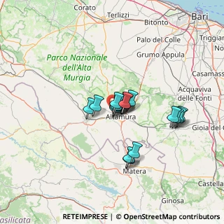 Mappa Via Corato cs, 70022 Altamura BA, Italia (10.52647)