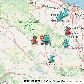 Mappa Via Corato cs, 70022 Altamura BA, Italia (16.42947)