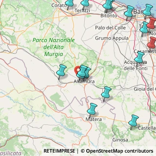 Mappa Via Corato cs, 70022 Altamura BA, Italia (25.65706)