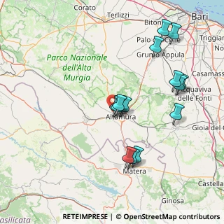 Mappa Via Corato cs, 70022 Altamura BA, Italia (16.70214)