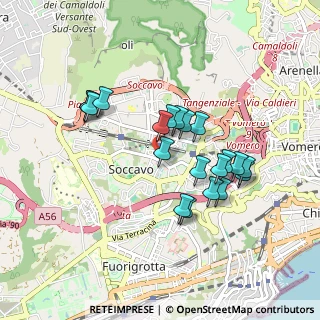 Mappa Via Antonino Pio, 80126 Napoli NA, Italia (0.837)