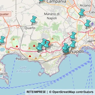Mappa Via delle Messi, 80126 Napoli NA, Italia (4.70643)