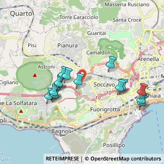 Mappa Via delle Messi, 80126 Napoli NA, Italia (2.04933)