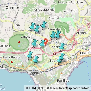 Mappa Via delle Messi, 80126 Napoli NA, Italia (1.62923)