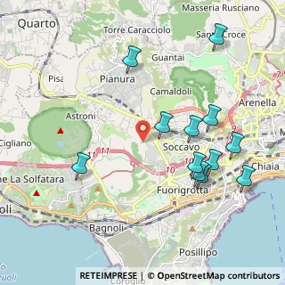 Mappa Via delle Messi, 80126 Napoli NA, Italia (2.34917)