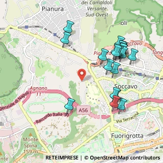 Mappa Via delle Messi, 80126 Napoli NA, Italia (1.145)