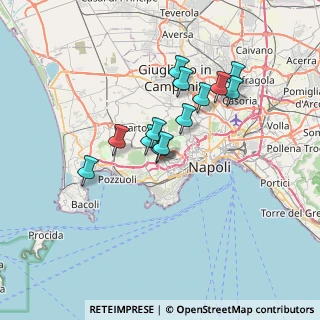Mappa Via delle Messi, 80126 Napoli NA, Italia (5.83385)