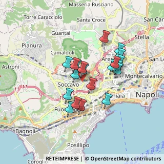 Mappa Via Nerva, 80126 Napoli NA, Italia (1.4895)